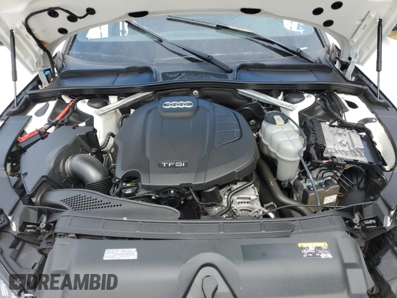 2020 Audi A4 Premium Plus with VIN WAUENAF48LN010478, listed as a Copart auction lot 58715525 with 36,852 mi miles and Non repairable. Bid and sale history available at DreamBid. Image 11.