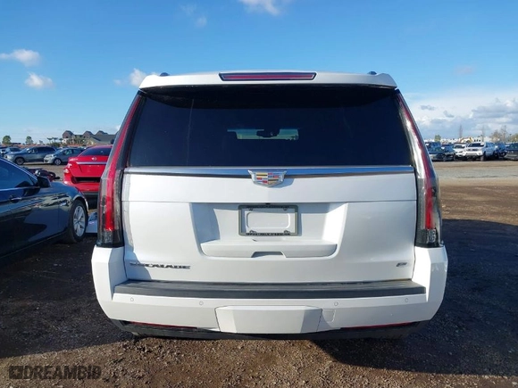 2016 Cadillac Escalade Platinum with VIN 1GYS4DKJXGR160171, listed as a IAAI auction lot 41742412 with 111,924 mi miles. Bid and sale history available at carsss.com. Image 16.