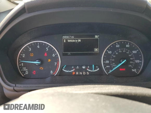 2018 Ford EcoSport SE with VIN MAJ3P1TE6JC184923, listed as a Copart auction lot 51389245 with 29,856 mi miles and Salvage Title. Bid and sale history available at carsss.com. Image 9.