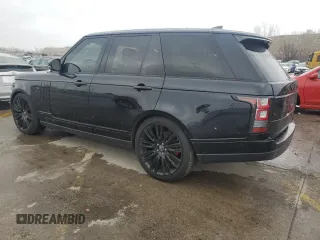 2017 Land Rover Range Rover with VIN SALGR2FV9HA333282, listed as a Copart auction lot 51942355 with 104,035 mi miles and Clean title. Bid and sale history available at DreamBid. Image 2.