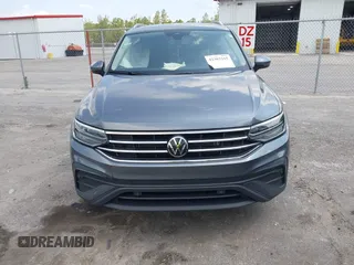 2024 Volkswagen Tiguan SE with VIN 3VVNB7AX4RM138429, listed as a IAAI auction lot 42303215 with Not provided miles and . Bid and sale history available at DreamBid. Image 12.
