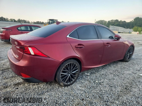 2014 Lexus IS 250 with VIN JTHBF1D26E5016480, listed as a Copart auction lot 61598525 with 170,582 mi miles and Clean title. Bid and sale history available at DreamBid. Image 3.