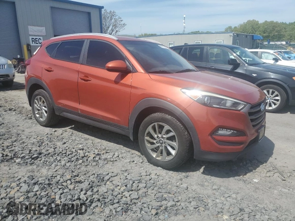 2016 Hyundai Tucson SE z VIN KM8J3CA41GU215612, wystawiony jako Copart lot #56111365 z przebiegiem 139 122 mil mil oraz Szkoda całkowita • Salvage title. Historia ofert i sprzedaży dostępna na DreamBid. Obrazek 4.