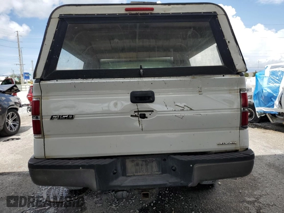 2011 Ford F-150 XL with VIN 1FTMF1EF5BFB96021, listed as a Copart auction lot 63515435 with Not provided miles and Salvage title. Bid and sale history available at DreamBid. Image 6.
