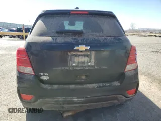 2020 Chevrolet Trax LS with VIN KL7CJKSB4LB033240, listed as a Copart auction lot 46091285 with 75,206 mi miles and Salvage Title. Bid and sale history available at carsss.com. Image 6.