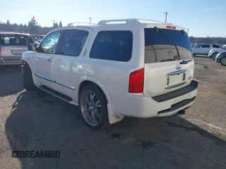 2004 Infiniti QX56 with VIN 5N3AA08CX4N812210, listed as a IAAI auction lot 41402934 with 175,995 mi miles. Bid and sale history available at carsss.com. Image 3.