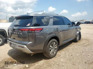 2023 Nissan Pathfinder SL with VIN 5N1DR3CA4PC209839, listed as a Copart auction lot 57516185 with 48,743 mi miles and Clean title. Bid and sale history available at DreamBid. Image 3.
