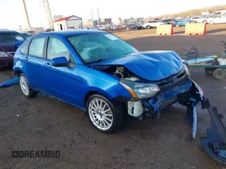 2011 Ford Focus SES with VIN 1FAHP3GN8BW165687, listed as a IAAI auction lot 41854781 with 153,445 mi miles. Bid and sale history available at carsss.com. Image 1.