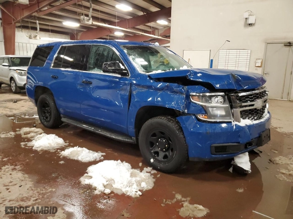 2016 Chevrolet Tahoe Commercial with VIN 1GNSKDEC5GR364103, listed as a Copart auction lot 44195535 with 127,677 mi miles and Salvage Title. Bid and sale history available at carsss.com. Image 4.