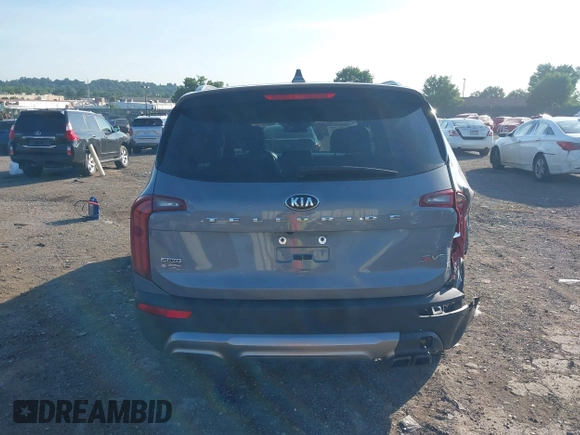 2021 Kia Telluride S with VIN 5XYP6DHC8MG167726, listed as a IAAI auction lot 42589823 with 87,609 mi miles and . Bid and sale history available at DreamBid. Image 15.