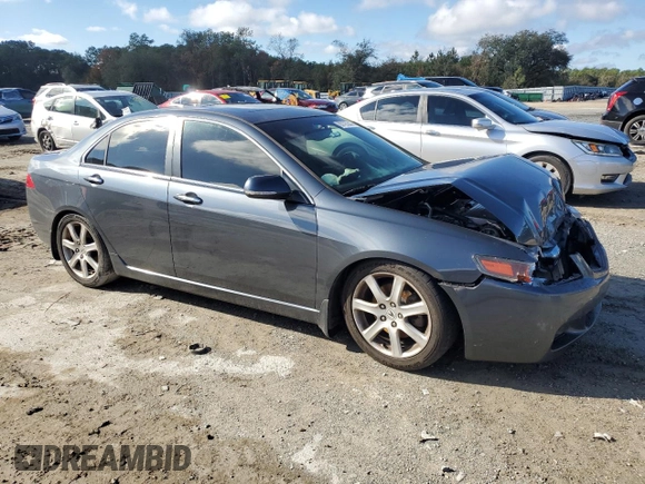 2005 Acura TSX with VIN JH4CL95875C018653, listed as a Copart auction lot 86725544 with 233,529 mi miles and Non Repairable. Bid and sale history available at carsss.com. Image 4.