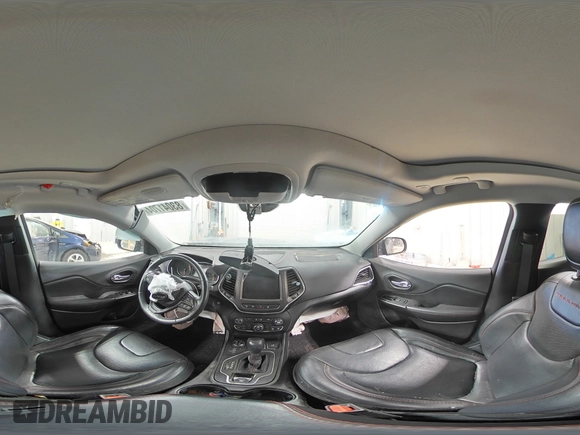2019 Jeep Cherokee Trailhawk Elite с VIN 1C4PJMBN6KD162156, выставлен на аукционе Copart как лот 83041704 с пробегом 100 616 миль миль и Списание • Salvage title. История ставок и продаж доступна на DreamBid. Изображение 13.