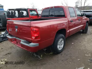 2007 Dodge Dakota SLT with VIN 1D7HE48K57S262960, listed as a Copart auction lot 79107713 with 187,678 mi miles and Non Repairable. Bid and sale history available at carsss.com. Image 3.