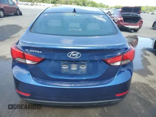 2015 Hyundai Elantra SE with VIN 5NPDH4AE6FH651396, listed as a Copart auction lot 64733025 with 62,495 mi miles and Salvage title. Bid and sale history available at DreamBid. Image 6.