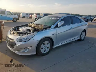 2012 Hyundai Sonata Hybrid z VIN KMHEC4A48CA030895, wystawiony jako Copart lot #59520505 z przebiegiem Nie podano mil oraz Czysty tytuł • Clean title. Historia ofert i sprzedaży dostępna na DreamBid. Obrazek 1.