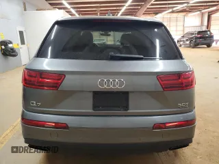 2017 Audi Q7 Premium Plus with VIN WA1LAAF77HD023620, listed as a Copart auction lot 46779325 with 124,722 mi miles and Salvage Title. Bid and sale history available at DreamBid. Image 6.