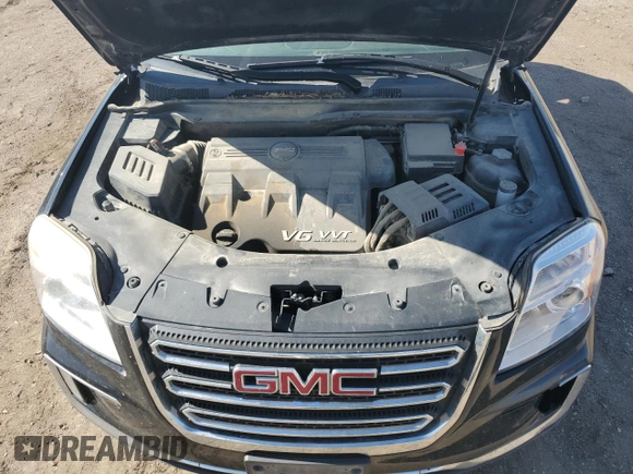 2016 GMC Terrain SLT z VIN 2GKFLPE35G6120945, wystawiony jako Copart lot #55143095 z przebiegiem 162 578 mil mil oraz Szkoda całkowita • Salvage title. Historia ofert i sprzedaży dostępna na DreamBid. Obrazek 12.