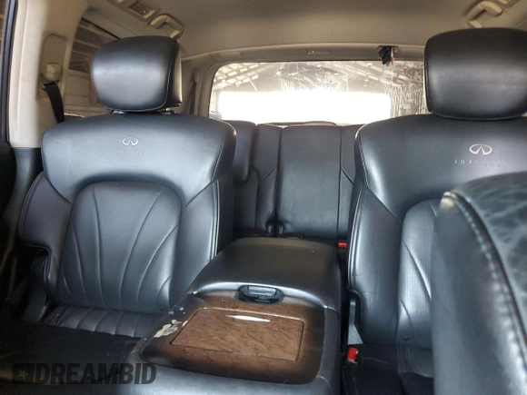 2014 Infiniti QX80 with VIN JN8AZ2NF1E9554013, listed as a Copart auction lot 58436654 with 0 mi miles and Clean Title. Bid and sale history available at carsss.com. Image 10.
