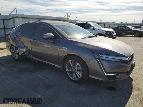 2018 Honda Clarity Plug-In Hybrid Touring with VIN JHMZC5F38JC009413, listed as a Copart auction lot 78609454 with 75,294 mi miles and Salvage Title. Bid and sale history available at carsss.com. Image 4.