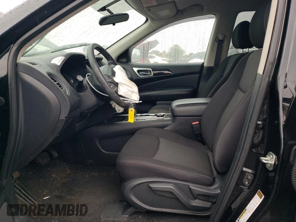 2020 Nissan Pathfinder S with VIN 5N1DR2AM1LC643797, listed as a Copart auction lot 57568435 with 99,852 mi miles and Salvage title. Bid and sale history available at DreamBid. Image 7.