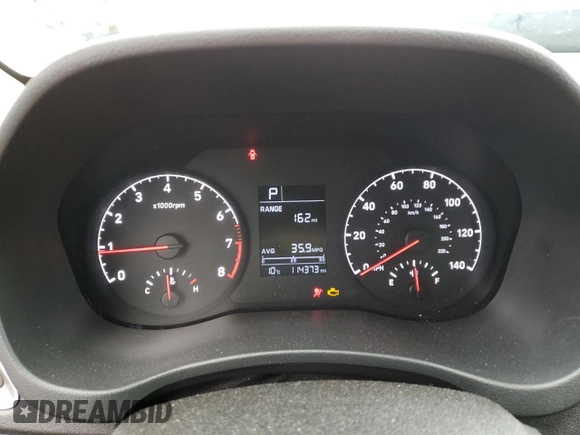 2020 Hyundai Accent SE with VIN 3KPC24A68LE108458, listed as a Copart auction lot 48017955 with 114,373 mi miles and Non Repairable. Bid and sale history available at carsss.com. Image 9.