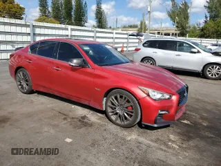 2018 Infiniti Q50 Red Sport 400 с VIN JN1FV7AP8JM460858, выставлен на аукционе Copart как лот 44380875 с пробегом 108 669 миль миль и Списание • Salvage title. История ставок и продаж доступна на DreamBid. Изображение 4.