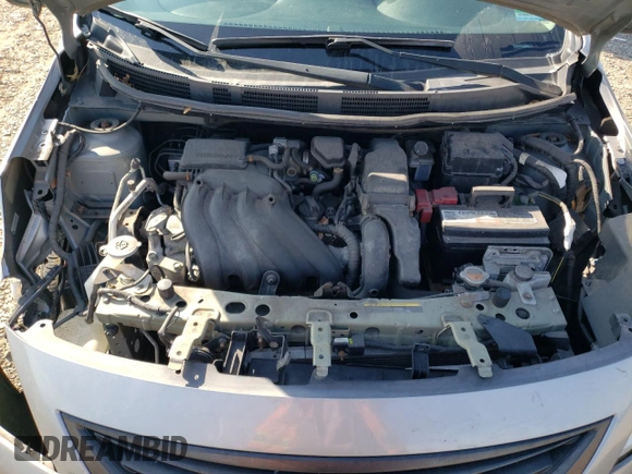 2012 Nissan Versa SV with VIN 3N1CN7AP1CL936934, listed as a Copart auction lot 52443795 with 51,793 mi miles and Salvage title. Bid and sale history available at DreamBid. Image 11.