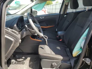 2021 Ford EcoSport SE with VIN MAJ3S2GEXMC425577, listed as a Copart auction lot 54005715 with 17,030 mi miles and Salvage title. Bid and sale history available at DreamBid. Image 7.