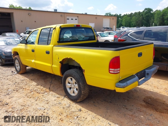 2004 Dodge Dakota Sport z VIN 1D7HG38N14S752273, wystawiony jako IAAI lot #42311042 z przebiegiem 157 402 mil mil oraz . Historia ofert i sprzedaży dostępna na DreamBid. Obrazek 3.