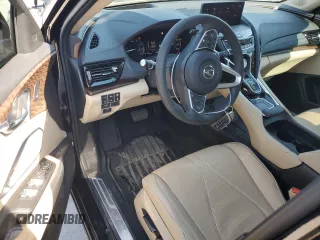 2023 Acura RDX w/Advance Package with VIN 5J8TC2H75PL015072, listed as a Copart auction lot 75234804 with 6,977 mi miles and Salvage Title. Bid and sale history available at carsss.com. Image 8.