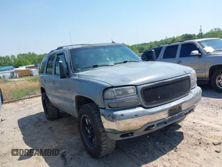 2002 GMC Yukon SLT with VIN 1GKEK13Z22R224227, listed as a IAAI auction lot 42079459 with 249,754 mi miles. Bid and sale history available at carsss.com. Image 1.