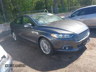 2015 Ford Fusion SE with VIN 3FA6P0HD2FR261223, listed as a IAAI auction lot 42109893 with 74,965 mi miles. Bid and sale history available at carsss.com. Image 1.