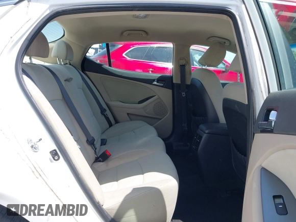 2013 Kia Optima EX with VIN KNAGM4AD9D5051823, listed as a IAAI auction lot 42312465 with 151,127 mi miles and . Bid and sale history available at DreamBid. Image 8.