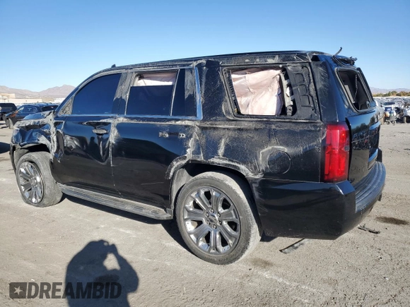 2016 Chevrolet Tahoe Commercial with VIN 1GNLCDEC1GR408308, listed as a Copart auction lot 81150664 with Not provided miles and Salvage title. Bid and sale history available at DreamBid. Image 2.