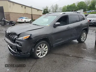 2014 Jeep Cherokee Limited z VIN 1C4PJMDSXEW182244, wystawiony jako Copart lot #56306325 z przebiegiem 182 425 mil mil oraz Szkoda całkowita • Salvage title. Historia ofert i sprzedaży dostępna na DreamBid. Obrazek 1.