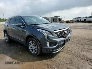 2021 Cadillac XT5 FWD Premium Luxury with VIN 1GYKNCRSXMZ118083, listed as a Copart auction lot 54703225 with 45,973 mi miles and Salvage Title. Bid and sale history available at carsss.com. Image 13.
