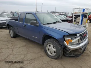2005 GMC Canyon SLE Z85 with VIN 1GTCS196758179070, listed as a Copart auction lot 83270414 with 128,962 mi miles and Clean Title. Bid and sale history available at carsss.com. Image 4.