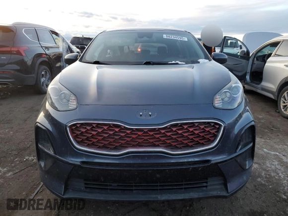 2020 Kia Sportage LX with VIN KNDPM3AC5L7680650, listed as a Copart auction lot 88234595 with 139,923 mi miles and Salvage Title. Bid and sale history available at carsss.com. Image 5.