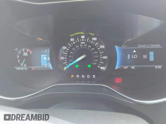2016 Ford Fusion SE with VIN 3FA6P0HDXGR311223, listed as a IAAI auction lot 42648936 with 129,130 mi miles and . Bid and sale history available at DreamBid. Image 7.