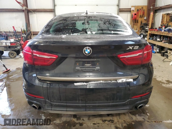 2017 BMW X6 xDrive35i with VIN 5UXKU2C31H0X47793, listed as a Copart auction lot 42240024 with 114,752 mi miles. Bid and sale history available at carsss.com. Image 6.