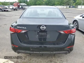 2025 Nissan Sentra S z VIN 3N1AB8BV6SY304550, wystawiony jako Copart lot #57815045 z przebiegiem 3 078 mil mil oraz Szkoda całkowita • Salvage title. Historia ofert i sprzedaży dostępna na DreamBid. Obrazek 6.