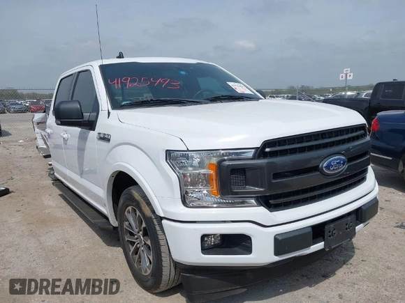 2020 Ford F-150 XL with VIN 1FTEW1CP6LKF02667, listed as a IAAI auction lot 41925493 with 39,888 mi miles. Bid and sale history available at carsss.com. Image 1.