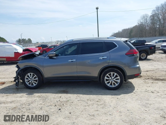 2020 Nissan Rogue SV with VIN JN8AT2MT8LW016660, listed as a IAAI auction lot 41805103 with 121,669 mi miles. Bid and sale history available at carsss.com. Image 14.