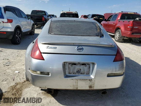 2004 Nissan 350Z Touring with VIN JN1AZ34E04T060451, listed as a Copart auction lot 42861225 with 0 mi miles and Clean Title. Bid and sale history available at carsss.com. Image 6.