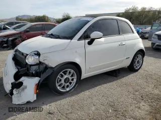 2013 FIAT 500 Pop with VIN 3C3CFFDR0DT686481, listed as a Copart auction lot 86104474 with 33,096 mi miles and Salvage Title. Bid and sale history available at carsss.com. Image 1.