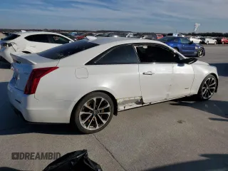 2016 Cadillac ATS-V with VIN 1G6AN1RY0G0151728, listed as a Copart auction lot 87968145 with 53,868 mi miles and Clean Title. Bid and sale history available at carsss.com. Image 3.