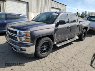 2015 Chevrolet Silverado 1500 LT with VIN 3GCUKREC9FG361511, listed as a Copart auction lot 53108195 with 139,157 mi miles and Salvage Title. Bid and sale history available at DreamBid. Image 1.
