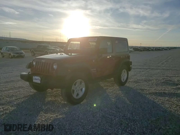 2012 Jeep Wrangler Sport with VIN 1C4GJWAG3CL122090, listed as a Copart auction lot 85251384 with 16,183 mi miles and Clean title. Bid and sale history available at DreamBid. Image 14.