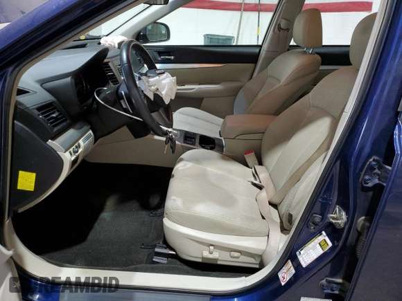 2011 Subaru Legacy Premium with VIN 4S3BMBC69B3249360, listed as a Copart auction lot 57490905 with 81,122 mi miles and Salvage title. Bid and sale history available at DreamBid. Image 7.