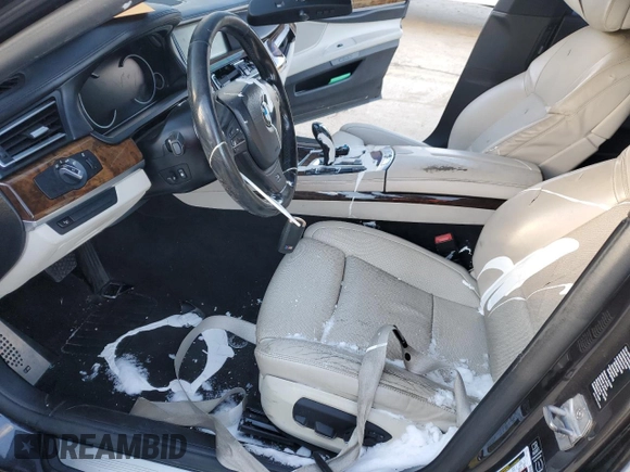 2014 BMW 7 Series ALPINA B7 xDrive with VIN WBAYF8C59ED652863, listed as a Copart auction lot 87630395 with Not Provided miles and Salvage Title. Bid and sale history available at DreamBid. Image 7.